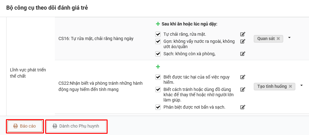 Màn hình xuất file bộ công cụ